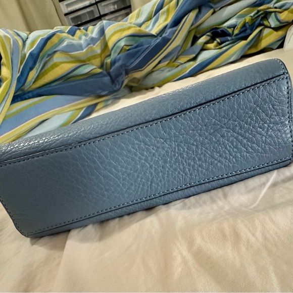 COACH Kelsey pebble leather MINI satchel bag. no strap - Picture 6 of 13